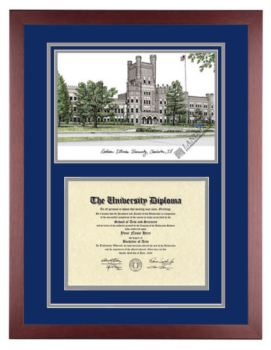 Eastern Illinois University EIU Diploma Artworks